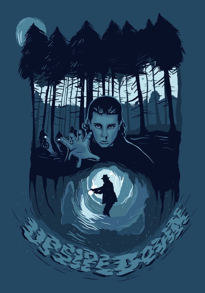 Stranger Things Illustration by Flagship Studio